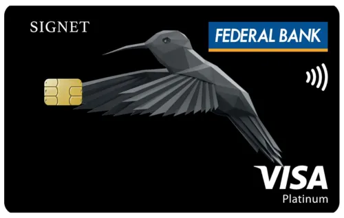 Federal Bank Visa Signet Credit Card