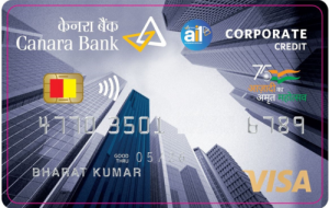 visa corporate credit card canara bank 