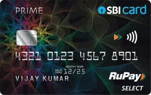 Prime SBI  Credit Card