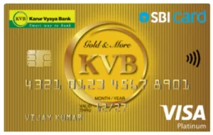  Karur Vysya SBI Gold Card