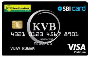 Karur Vysya SBI Platinum Card