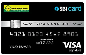  Karur Vysya SBI Signature Card